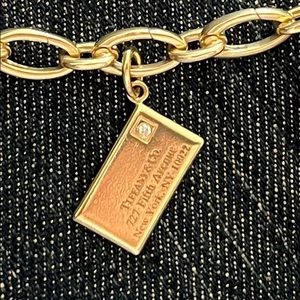 Tiffany & Co. 18K yellow gold Envelope Charm